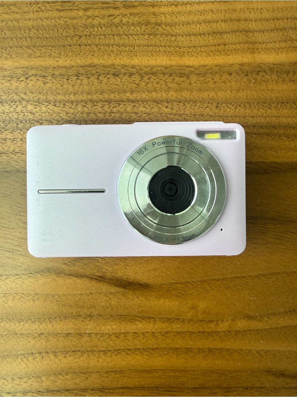 Amazon Compact Digital Camera in Light Pink and Silver